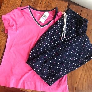 Nautica sleepwear pajamas women’s small set new